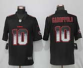 Nike San Francisco 49ers 10 Garoppolo Pro Line Black Smoke Fashion Vapor Untouchable Limited Jersey,baseball caps,new era cap wholesale,wholesale hats